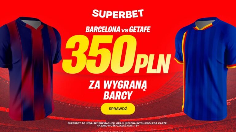 350 PLN za zwycięstwo Barcelony lub 300 PLN za gola w meczu Manchester United – Chelsea [PROMOCJA]
