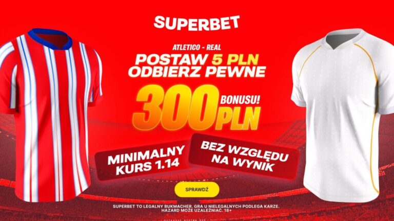 Pewne 300 PLN za mecz Realu Madryt [PROMOCJA]