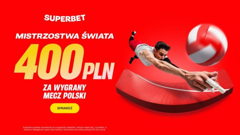 400 PLN za zwycięstwo Polski [PROMOCJA]