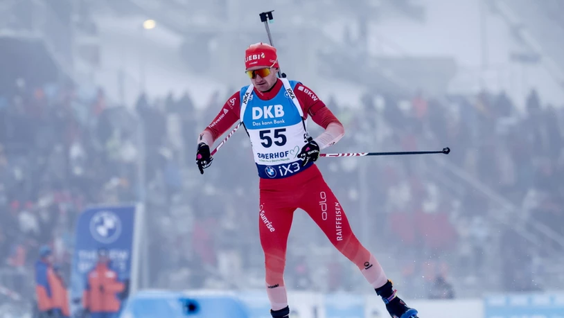 Szwajcarski Biathlonista