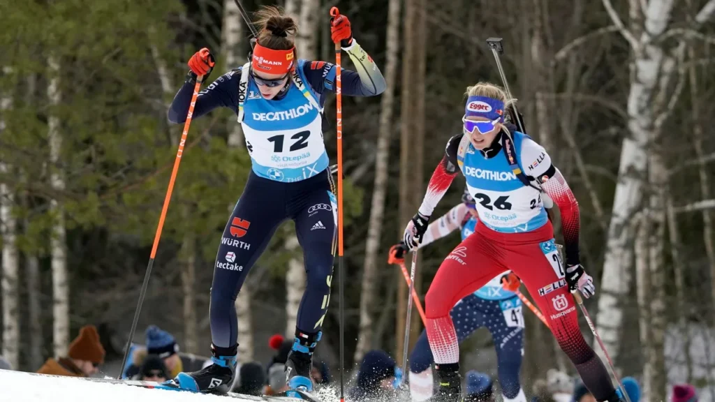 Niemiecka Biathlonistka